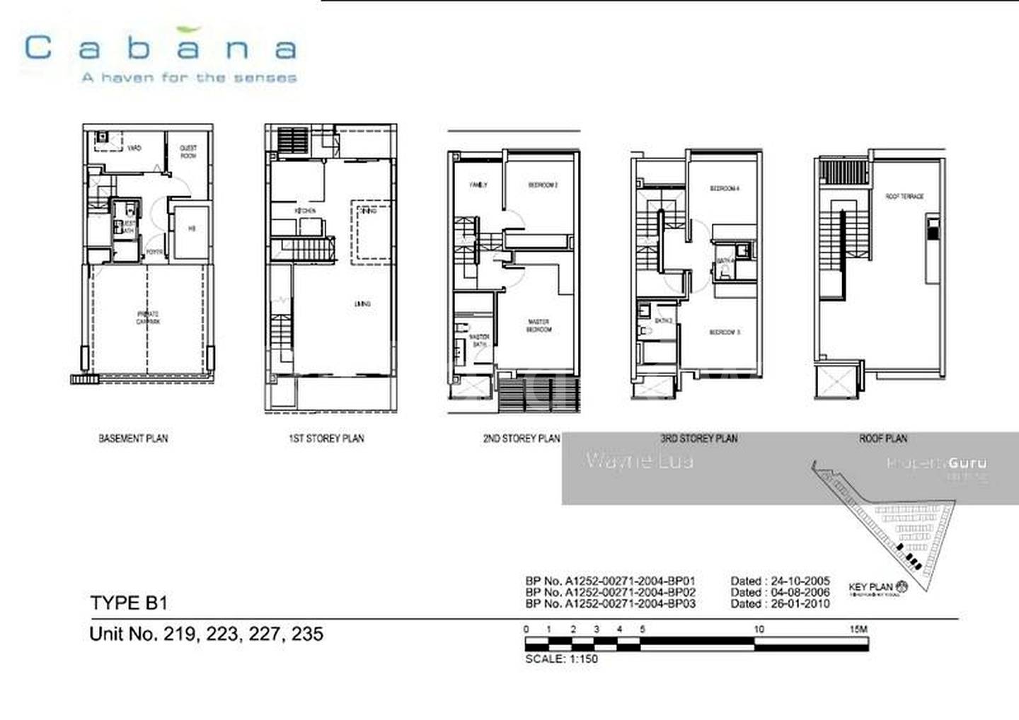 Cabana 4 Bedroom Cluster House For Rent 2 885 Sqft Built Up